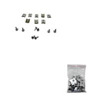 Kit 8 Presilhas 8 Parafusos Para Farol De Milha Kit 8 Presilhas 8 Parafusos Para Farol De Milha