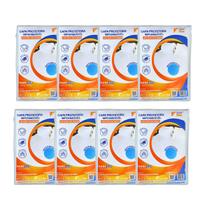 Kit 8 Protetores de Colchão Solteirão Faiber Flex Antiácaro