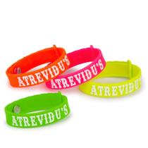 Kit 8 Pulseiras De Silicone Atrevidu's Country Ajustável