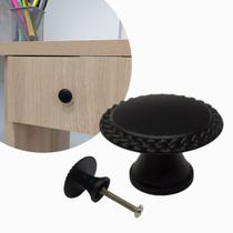 Kit 8 puxador botão ponto bolinha para móveis