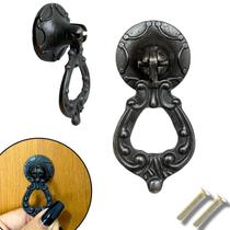 Kit 8 Puxadores Colonial Retrô De Gaveta Cômoda Modelo Milão