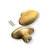 Kit 8 Puxadores Ponto Oval de Gavetas, Móveis em Metal