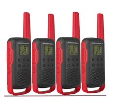 Kit 8 Rádio Comunicador Motorola T210BR Walkie Talkie UHF Nacional