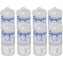 Kit 8 Refil Elemento Filtrante Aquaplus 200Cart Carvão Ativo