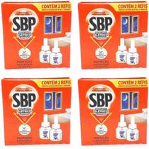 Kit 8 Refil Repelente Liquido Sbp 45 Noites Elétrico 35Ml