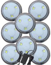 Kit 8 Refletor Lampada Flexy Sem Adaptador 4,5w Branco 20M Kit 8 Refletor Lampada Flexy Sem Adaptador 4,5w Branco 20M