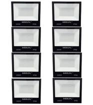 Kit 8 refletor led 200w 6500k bivol hitec Kit 8 refletor led 200w 6500k bivol hitec