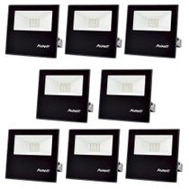 Kit 8 Refletores LED Verde Avant em Alumínio SLIM-10 Bivolt de Sobrepor - CÓD 259105376 Kit 8 Refletores LED Verde Avant em Alumínio SLIM-10 Bivolt de Sobrepor - CÓD 259105376