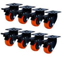Kit 8 rod.gir.41mm preto pl 60x43 freio r.bp rol.esf.laranja (6235 Kit 8 rod.gir.41mm preto pl 60x43 freio r.bp rol.esf.laranja (6235