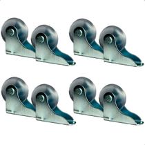 Kit 8 Rodizio Rodinha de Silicone Fixo Anti Risco para Sofá Retrátil 38mm Kit 8 Rodizio Rodinha de Silicone Fixo Anti Risco para Sofá Retrátil 38mm