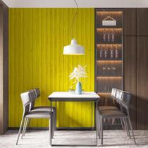 Kit 8 Rolos Papel De Parede Adesivo Contêiner Amarelo 3,0M