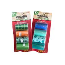 Kit 8 Rolos Saquinhos Cata Caca Bio Sortidos Germanhart