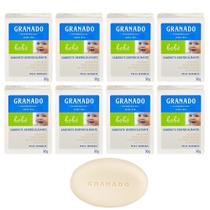 Kit 8 Sabonete Bebe Granado Infantil Dermocalmante Tradicional Base Vegetal 90g