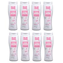 Kit 8 Sabonete Íntimo Sedução Morango 190ml Dokmos Kit 8 Sabonete Íntimo Sedução Morango 190ml Dokmos