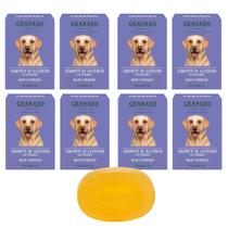 Kit 8 Sabonete Pet Vegetal de Glicerina em Barra Granado 90g