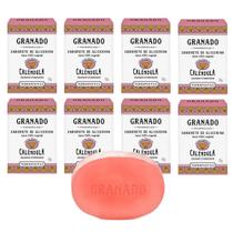 Kit 8 Sabonete Phebo Granado Calêndula Terrapeutics Glicerina Vegetal Natural em Barra 90g Kit 8 Sabonete Phebo Granado Calêndula Terrapeutics Glicerina Vegetal Natural em Barra 90g