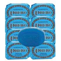 Kit 8 Sabonete Phebo Granado Frescor da Manhã Glicerina Base Vegetal em Barra 90g