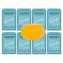 Kit 8 Sabonete Phebo Granado Glicerina Tradicional Vegetal Natural Emoliente em Barra 100g