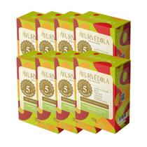 Kit 8 Sabonetes Barra 100% Vegetais Lemon Grass Ayurvédika Kit 8 Sabonetes Barra 100% Vegetais Lemon Grass Ayurvédika
