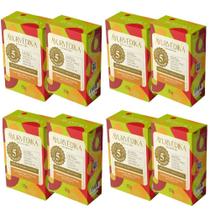 Kit 8 Sabonetes Barra 100% Vegetais Mystical Wood Ayurvédika