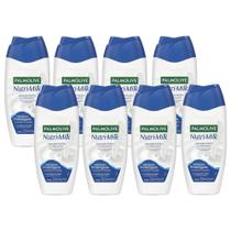 Kit 8 Sabonetes Líquido Palmolive Nutri-Milk Hidratante 250ml cada Kit 8 Sabonetes Líquido Palmolive Nutri-Milk Hidratante 250ml cada
