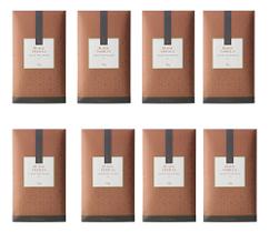 Kit 8 Saches Envelope Perfumados 10g Black Vanilla Via Aroma Para Armarios Guarda Roupas Carros