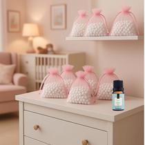 Kit 8 Sachês Perfumados Cheirinho de Bebê Baby Com Essência Kit 8 Sachês Perfumados Cheirinho de Bebê Baby Com Essência