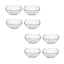 Kit 8 Saladeira Bowl Tigela Vidro Duralex Quadre 420ml Nadir Kit 8 Saladeira Bowl Tigela Vidro Duralex Quadre 420ml Nadir