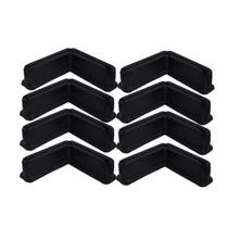 Kit 8 Sapata Pé De Fogão Fritador Ou Mesa Industrial 70x50