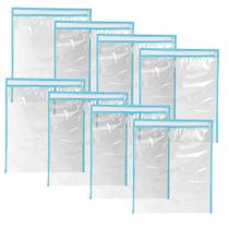 Kit 8 Saquinho Maternidade Bebê Multiuso Com Ziper Reforçado Organizador Gaveta Kit 8 Saquinho Maternidade Bebê Multiuso Com Ziper Reforçado Organizador Gaveta