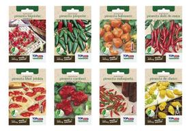 Kit 8 Sementes Pimentas Saborosas Para Molho Alta Germinação Kit 8 Sementes Pimentas Saborosas Para Molho Alta Germinação