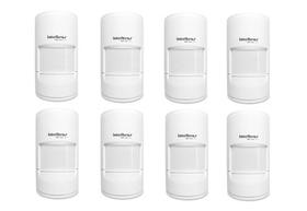 Kit 8 Sensores Alarme Infra Pet 20 Kg IVP 5001 PET Intelbras