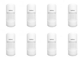 Kit 8 Sensores de Alarme Ir Pet 35 Kg IVP 5002 PET Intelbras
