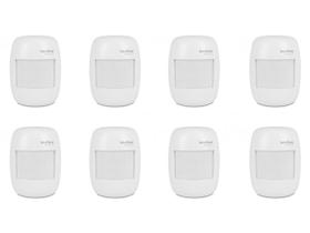 Kit 8 Sensores Passivo Sem Fio IVP 4000 SMART Intelbras