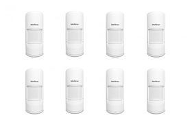 Kit 8 Sensores Passivo Sem Fio IVP 4101 Pet Smart Intelbras
