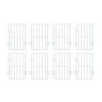 KIT - 8 Separadores Cesto Nextgen Branco - Metalfrio KIT - 8 Separadores Cesto Nextgen Branco - Metalfrio