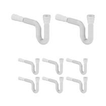 Kit 8 Sifão Tigre Pia Cozinha Banheiro Lavatório 66cm
