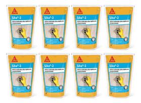 Kit 8 Sika-2 Aditivo Acelerador Veda Concreto Rapido 1 Litro Kit 8 Sika-2 Aditivo Acelerador Veda Concreto Rapido 1 Litro
