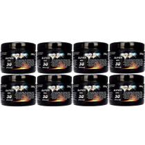 Kit 8 Super Gel 30 Ervas 250G Super Potencia Para Conforto