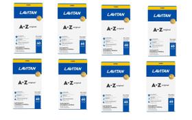 Kit 8 Suplemento Alimentar Lavitan A-Z Original 60Cpr -Cimed