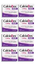 Kit 8 Suplemento CalcioDex Mdk 1250mg 60 Cpr - Kley Hertz