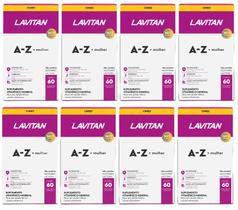 Kit 8 Suplemento Lavitan A-Z Mulher Com 60 Cp - Cimed