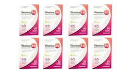 Kit 8 Suplemento Vitamina B12 Mastigáveis 60Cps - Maxinutri
