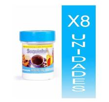 Kit 8 Suquinhas Adoçante Dietético Em Pó Kerry - 100g