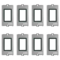 Kit 8 Tampas Condulete Tramontina 1 3/4 Módulo Vertical Liz Kit 8 Tampas Condulete Tramontina 1 3/4 Módulo Vertical Liz