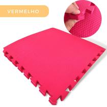 KIT 8 TAPETE DE EVA 50X50 - 10MM DIVERSAS CORES (2m²) + 16 Bordas para Criança Bebe Infantil Atividades Interativo Exercicio Yoga Emborrachado