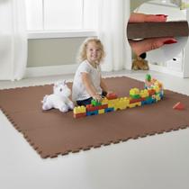 Kit 8 Tapete Tatame EVA 50X50cm 20mm Espessura Emborrachado Cores Diversas Infantil Criança bebe Exercícios Yoga Pilates Academia Antiderrapante