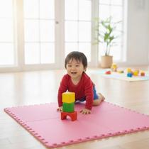 KIT 8 TAPETE TATAME EVA ACADEMIA de 50X50CM 10MM Emborrachado Linha Econômica Pq Defeitos Exercício Yoga Anti Derrapante Infantil Bebe Criança