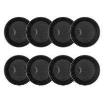 Kit 8 Telas Alto Falante 5 Polegadas Premier Preta Metálica