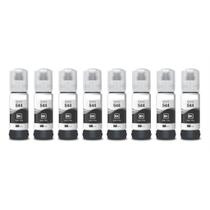 Kit 8 tintas compativel para t544 l3110 l3210 l3250 bk